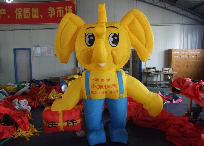 津南大象充气卡通气模